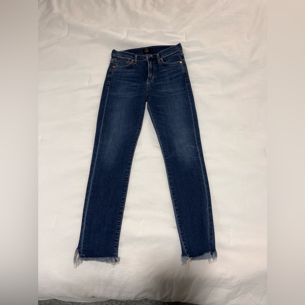 Citizens of Humanity Rocket crop high rise skinny jeans size 26